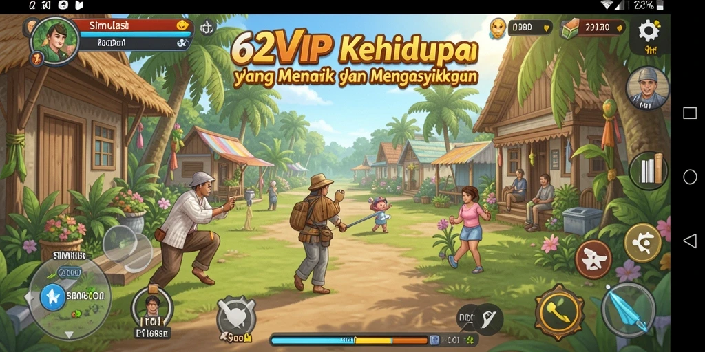Gameplay interaktif dan mendalam dalam 62VIP.