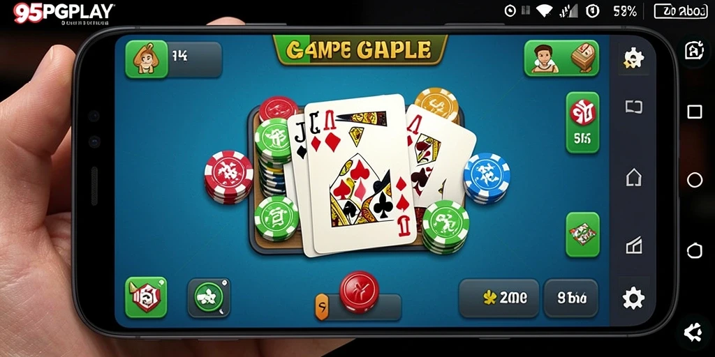 Screenshot gameplay Gaple yang seru dan interaktif.