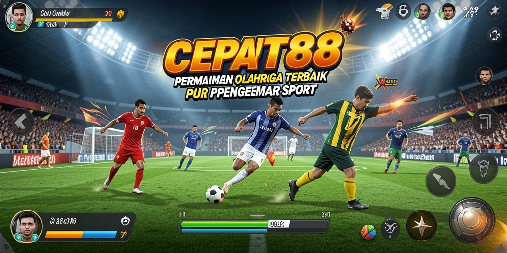 Tampilan gameplay menarik dari CEPAT88 dengan aksi olahraga yang intens.