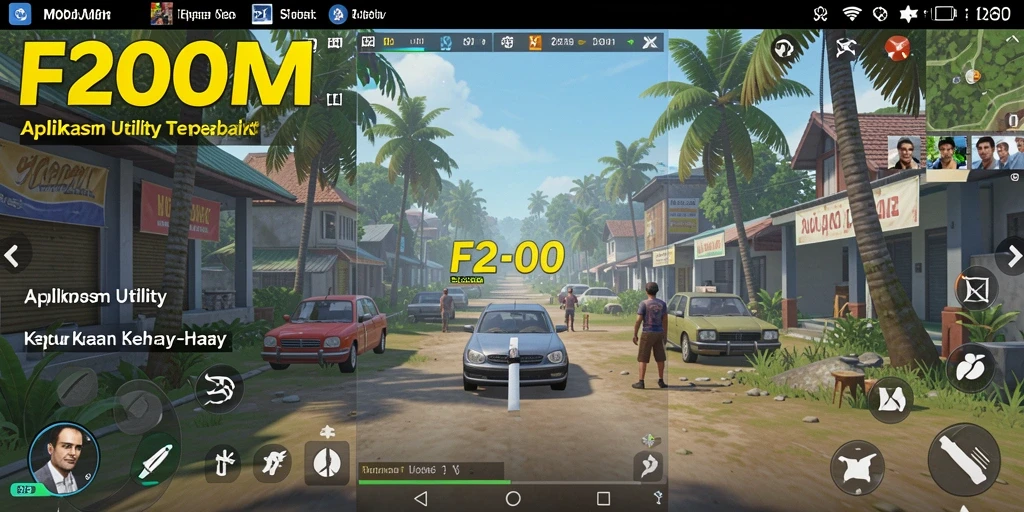Tampilan screenshot F200M menampilkan fitur pengingat dan manajemen tugas.