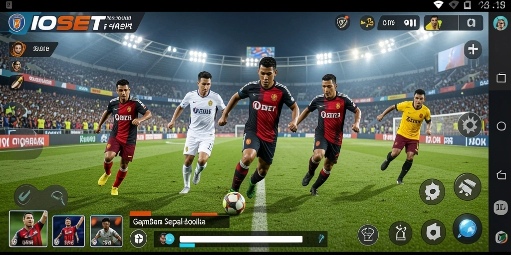 Gameplay seru dari IOSBET yang menghadirkan pengalaman sepak bola nyata.