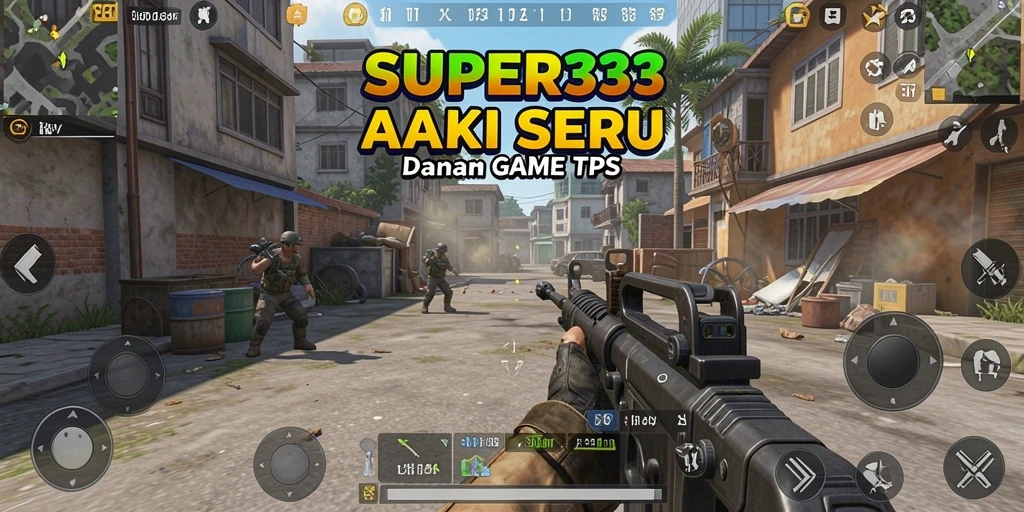 Tampilan gameplay seru dalam SUPER33 yang penuh aksi.