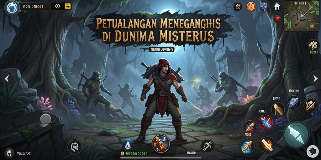 Tampilan gameplay menegangkan di WDBOS yang memukau.