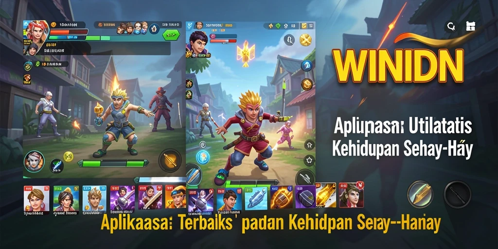 Screenshot WINIDN menunjukkan antarmuka aplikasi utilitas yang intuitif.